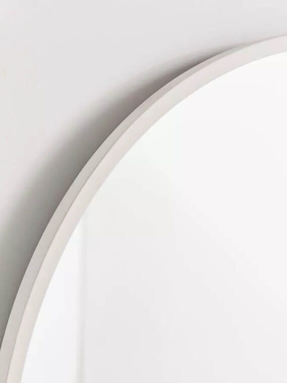 Slim Oak Frame Mirror